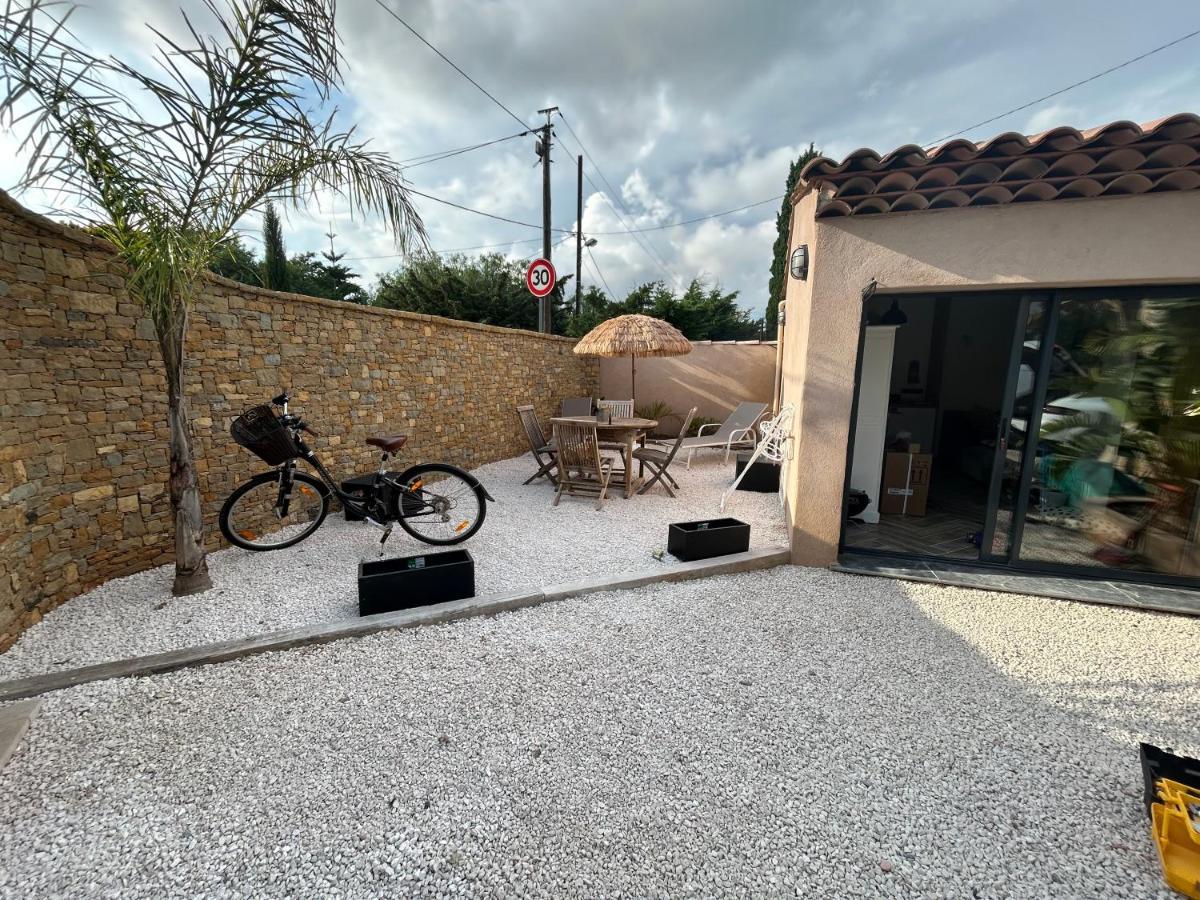 Charmant Studio Dans Villa - Jardin Privatif . La Seyne-sur-Mer Exterior photo